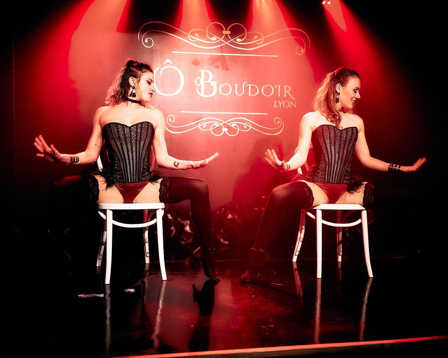 Cabaret O Boudoir spectacle glamour cabaret effeuillage burlesque Lyon 2