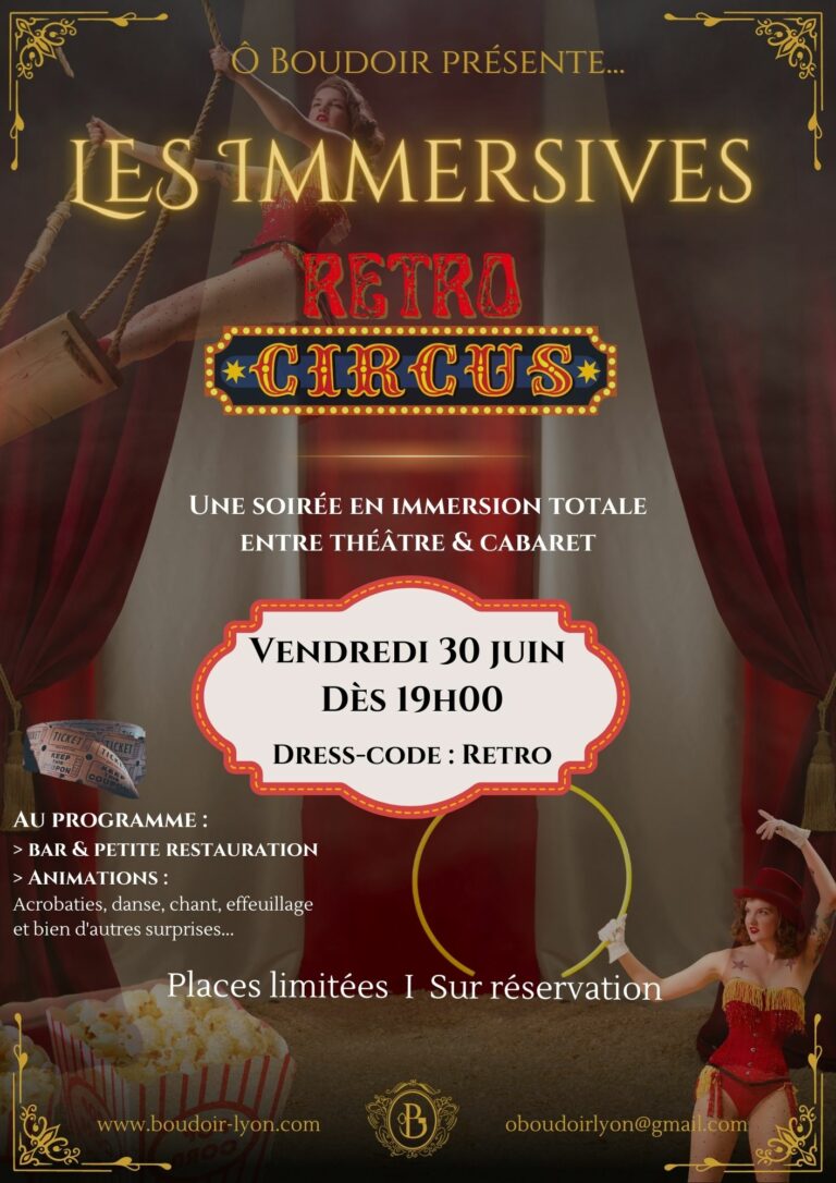 Soirees immersives diner spectacle cabaret - sortie entre amis à Lyon 69