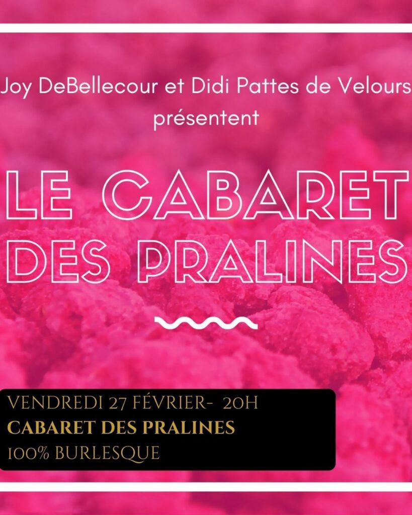 Cabaret des pralines 27 fev